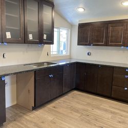 Cabinets etc - Corner view of out cabinets