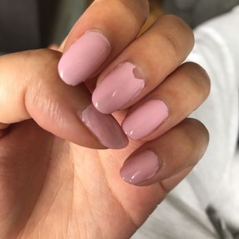 Moon Spa - Gel manicure after 1 week. - Nail Salons Near Me - New York, New York