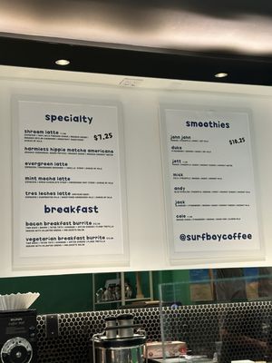 Menu photo 3 Surfboy Los Angeles, CA Menu photo 3 Surfboy Los Angeles, CA