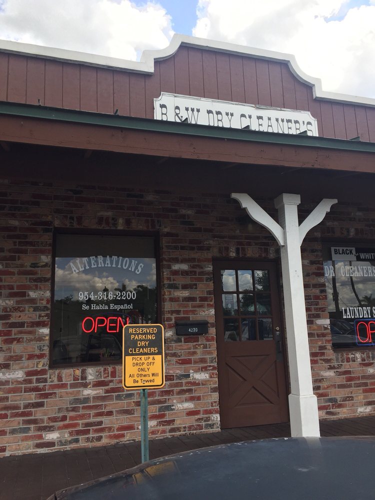 B&W DRY CLEANERS Updated September 2024 4240 Davie Rd, Davie