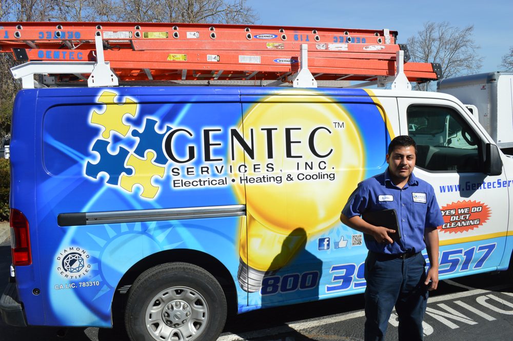 Slide of GENTEC Services