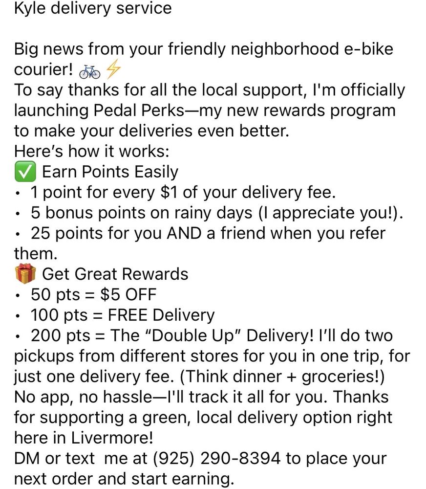 Kyle Delivery Service Logo