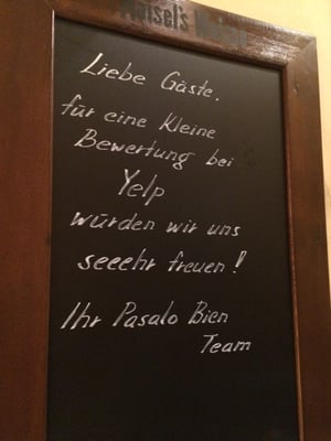 Menu photo 1 Pasalo Bien Hamburg, HH