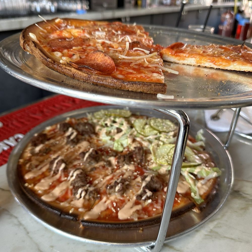 Grandma Bob's - Vegan Gluteb Gluten Free Pepperoni Pizza Vegan Gluten Free Big Mack Pizza - Pizza Near Me - Detroit, Michigan