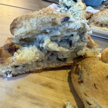 Pane E Formaggio - Undercooked blueberry scone - Bakeries Near Me - Vancouver, British Columbia