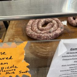 Cappuccio's Meats - Sausage with broccoli rabe.