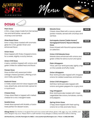 Menu photo 2 Southern Spice Flemington, NJ Menu photo 2 Southern Spice Flemington, NJ