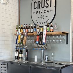 Crust Pizza - Draft and bottled beer options