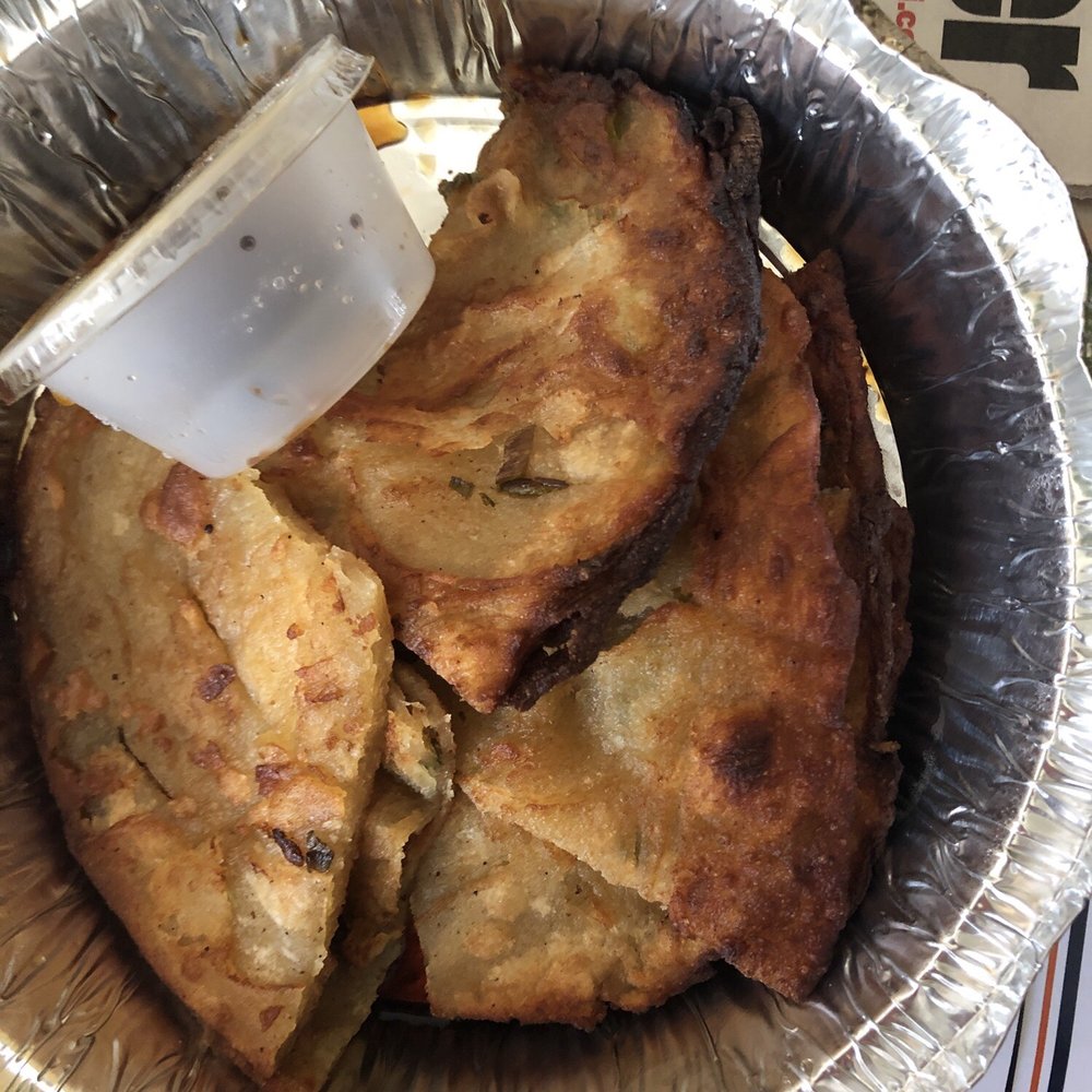 Scallion pancakes