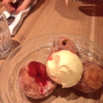 Albert's Schloss - brioche doughnuts - custard, chocolate & raspberry (2016) - Bars Near Me - Manchester, XGM