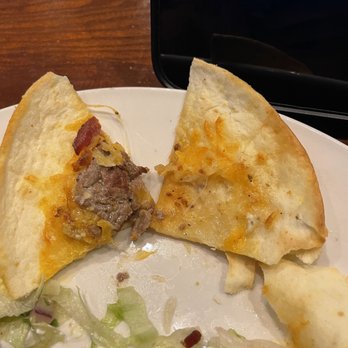 Chili's - Mini pieces of steak and bacon in the bacon ranch quesadilla - American Near Me - Kapolei, Hawaii