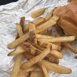 Twice fried cold fries