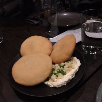 Roister - A bread appetizer, we couldn't stop eating them! - New American Near Me - Chicago, Illinois