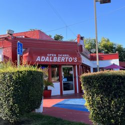 Adalbertos Mexican Food - Store entrance as you leave the drive Thru