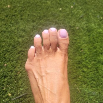 Q-H Nails Spa - Great colors, weird toes. Sorry - Nail Salons Near Me - Tracy, California