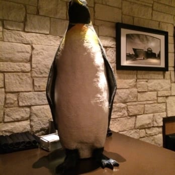 Charleston's - Beware of the penguin. Supposedly Adam Sandler sent this to the restaurant. - American Near Me - Omaha, Nebraska Charleston's - Beware of the penguin. Supposedly Adam Sandler sent this to the restaurant. - American Near Me - Omaha, Nebraska