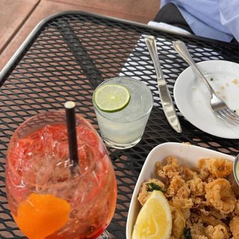 Monti's - Aperol spritz, kamikaze and Crispy Calamari with Spicy Aioli - Mediterranean Near Me - Santa Rosa, California Monti's - Aperol spritz, kamikaze and Crispy Calamari with Spicy Aioli - Mediterranean Near Me - Santa Rosa, California