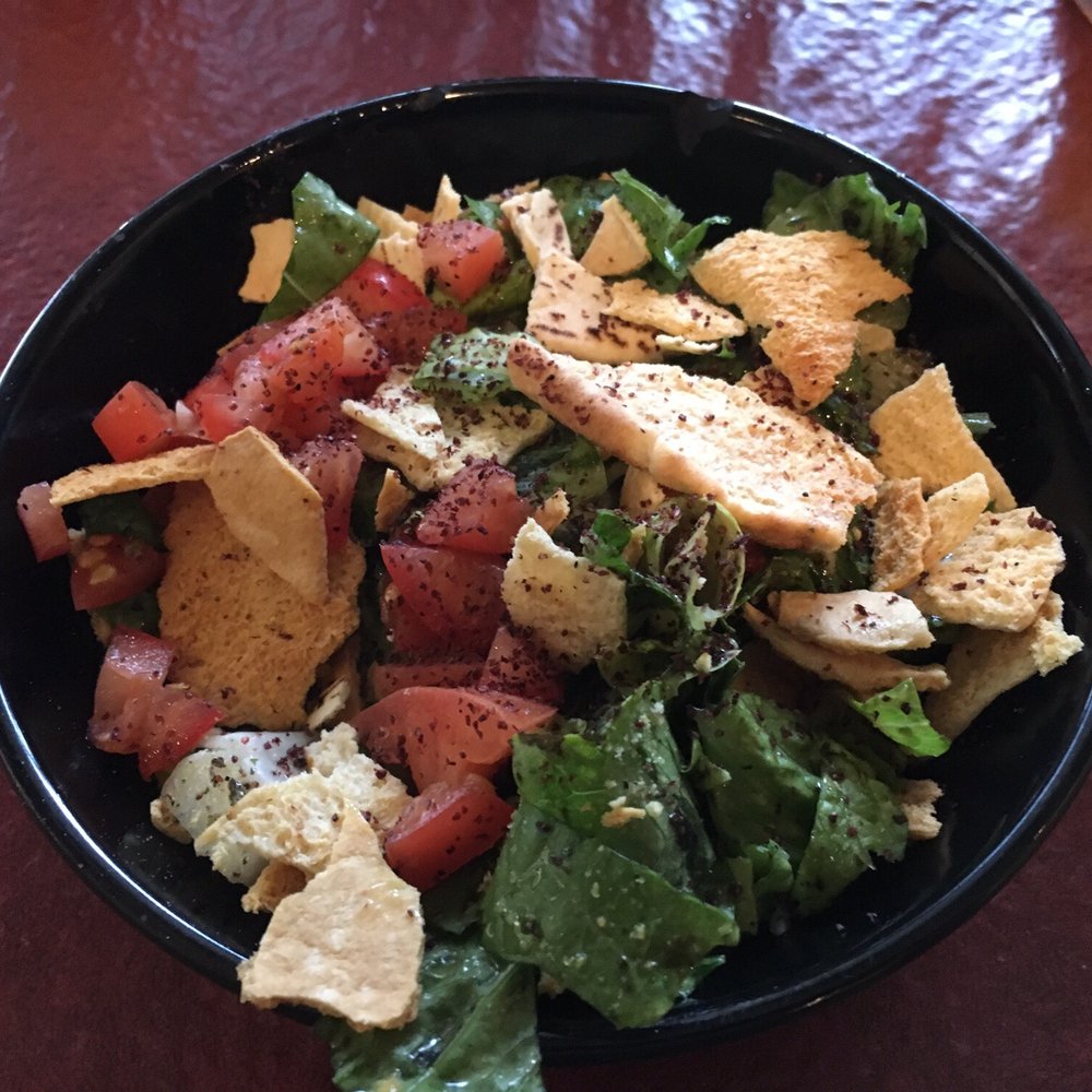 Cafe Phoenicia - The fattoush salad is a good alternative to the classic feta salad. - Mediterranean Near Me - Zachary, Louisiana