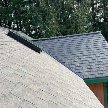 Mt Baker Roofing - Roofing job finished, but gutters not yet installed. - Roofing Near Me - Bellingham, Washington Mt Baker Roofing - Roofing job finished, but gutters not yet installed. - Roofing Near Me - Bellingham, Washington
