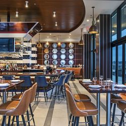 ReelHouse Marina Bay - 40 Seat Bar with views of the marina