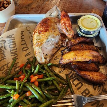 Viva Chicken - 1/4 chicken, plantains, beans - Peruvian Near Me - Greensboro, North Carolina Viva Chicken - 1/4 chicken, plantains, beans - Peruvian Near Me - Greensboro, North Carolina