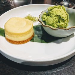 Garden Sushi - Cheesecake avec Glace Matcha