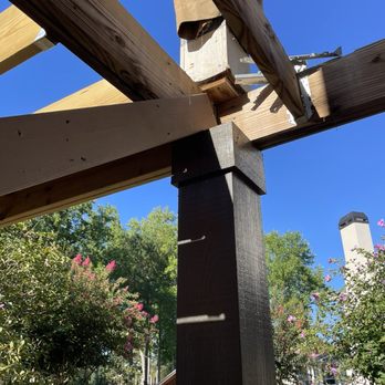 Backyard Structures - Horrible. Scam artist! More damage to my home than before they started - Decks & Railing Near Me - Peachtree City, Georgia Backyard Structures - Horrible. Scam artist! More damage to my home than before they started - Decks & Railing Near Me - Peachtree City, Georgia