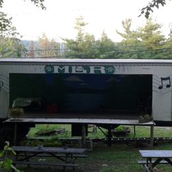 Mazinaw Lakeside Resort - The stage.