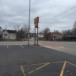 Kwik Mart - The Kwik Mart sign overlooking Hohman Avenue.
