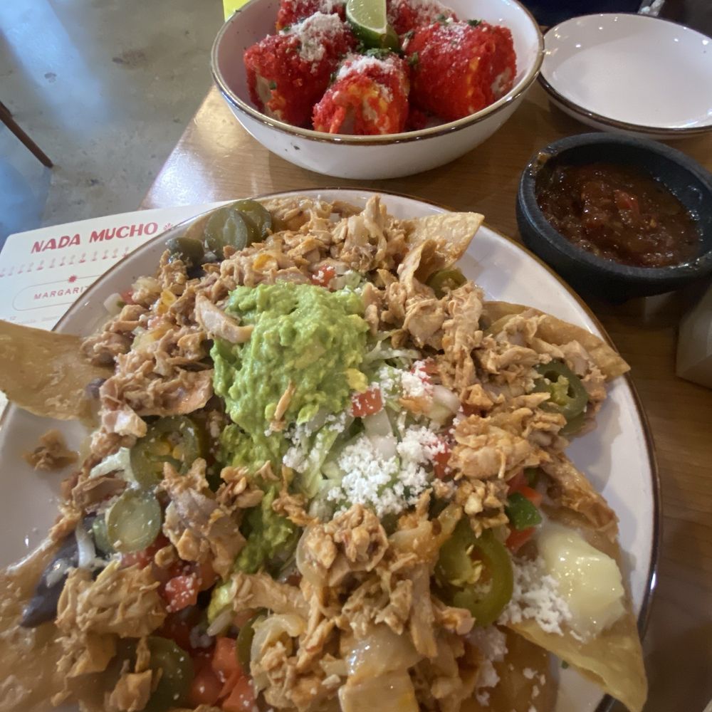 Nada Mucho Tex Mex Heaven - Nachos - Mexican Near Me - Wimberley, Texas Nada Mucho Tex Mex Heaven - Nachos - Mexican Near Me - Wimberley, Texas