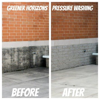 Greener Horizons Property Services - before and after pressure washing - Pressure Washers Near Me - Austin, Texas Greener Horizons Property Services - before and after pressure washing - Pressure Washers Near Me - Austin, Texas