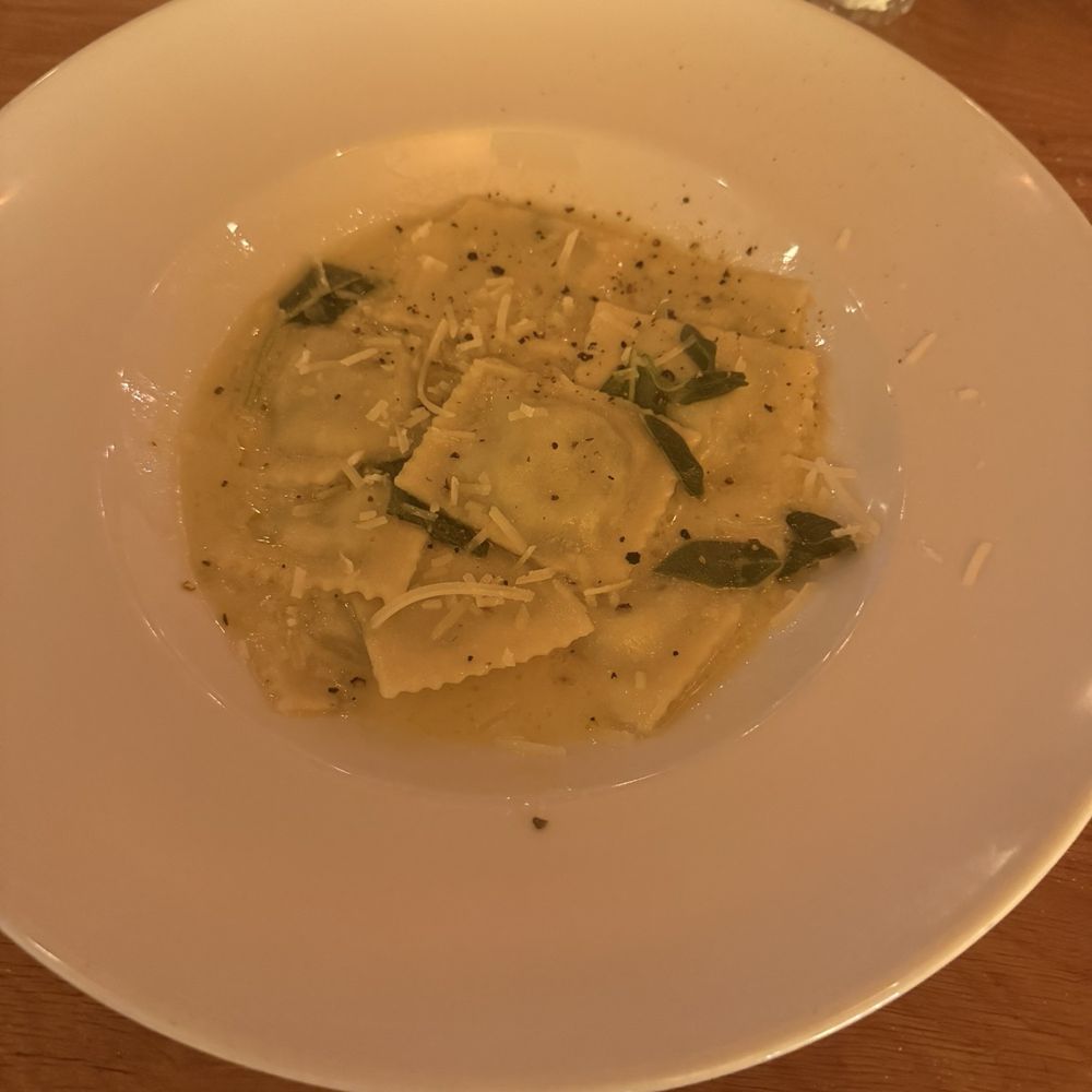 Ravioli was good but cold as well. Ravioli was good but cold as well.