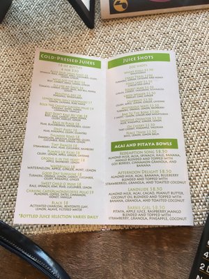 Menu photo 8 Squeeze Juicery Buffalo, NY