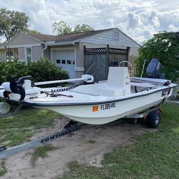 Trolling Motor Services Plus - 2017 Carolina Skiff J16 - Boat Repair Near Me - Jacksonville, Florida Trolling Motor Services Plus - 2017 Carolina Skiff J16 - Boat Repair Near Me - Jacksonville, Florida