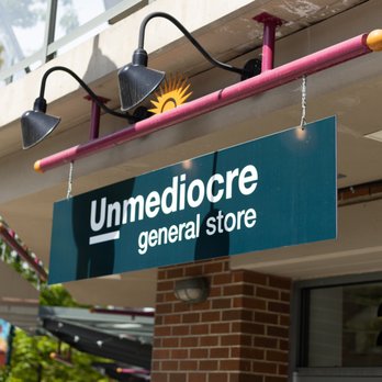 Unmediocre General Store - Outdoor signage - Gift Shops Near Me - Port Moody, British Columbia