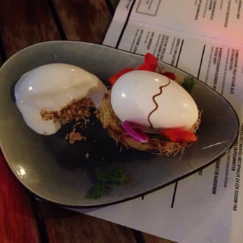 Ron Gastrobar - Ron's egg. This was the highlight! - French Near Me - Amsterdam, New Hampshire