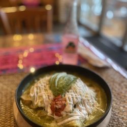Yolpaqui Taqueria - Enchiladas with shrimp