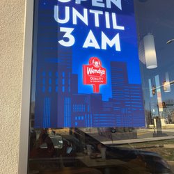 Wendy's - Outside window