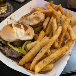 Ofie's Kitchen - Cheese Steak Sliders & Fries ($16)