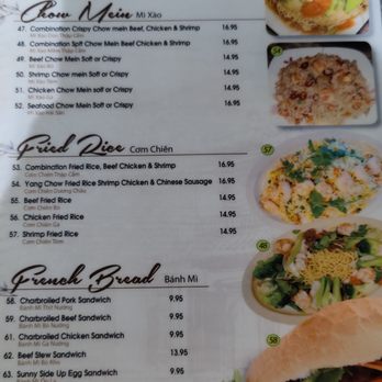 LV Pho 7 - Menu as of 06.07.2023 - Vietnamese Near Me - Las Vegas, Nevada