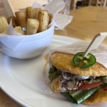 Gardenia's Cafe - Enchilada burger - Cafes Near Me - Gaithersburg, Maryland Gardenia's Cafe - Enchilada burger - Cafes Near Me - Gaithersburg, Maryland