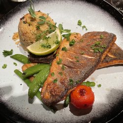 Bar Bistro Joseph - Sea bass with seasonal vegetables