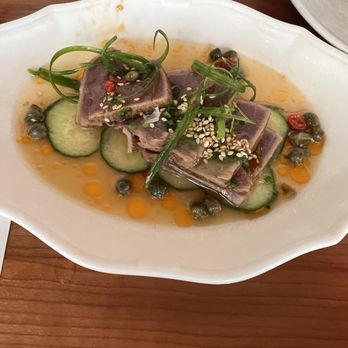 The Davidson - Crudo: Yellowfin Tuna - French Near Me - Cincinnati, Ohio The Davidson - Crudo: Yellowfin Tuna - French Near Me - Cincinnati, Ohio
