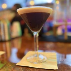 Pop's Bar - The espresso martini made by our amazing bartender Mariah was delicious!