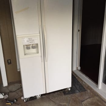 Gabes Pro Quality Services, LLC - Fridge left on the patio and not brought back in. - Painters Near Me - Richardson, Texas Gabes Pro Quality Services, LLC - Fridge left on the patio and not brought back in. - Painters Near Me - Richardson, Texas