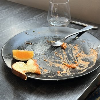 The Bankhead - My wife's Shaksuka plate cleaned - Breakfast & Brunch Near Me - Canmore, Alberta
