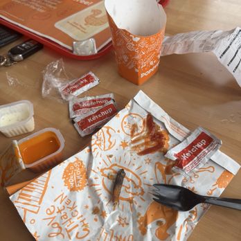 Popeyes Louisiana Kitchen - My completely clean plate - Fast Food Near Me - Mason, Ohio Popeyes Louisiana Kitchen - My completely clean plate - Fast Food Near Me - Mason, Ohio