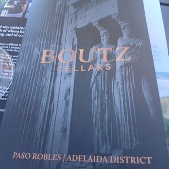 Boutz Cellars - Menu - Wine Tasting Room Near Me - Paso Robles, California Boutz Cellars - Menu - Wine Tasting Room Near Me - Paso Robles, California