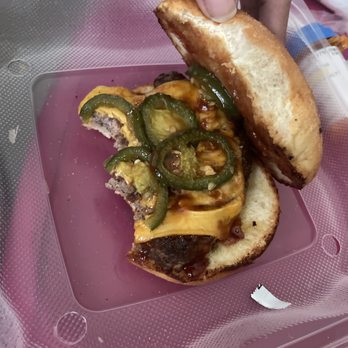 The Diner on Abercorn - Bbq Jalapeno Burger - American Near Me - Vernonburg, Georgia