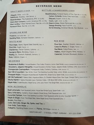Menu photo 3 MK Kitchen Gorham, ME